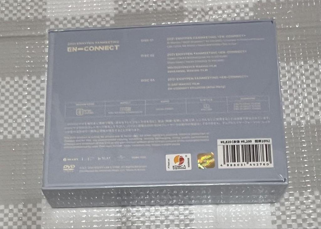 [USED] ENHYPEN EN-CONNECT DVD with Japanese Subtitles