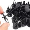 20-100Pcs Car Bumpers Clip Plastic Push Rivet Trim Clips Auto Clips Plastic Rivets for Ford Wheel Arch Linings Mudguard Buckles