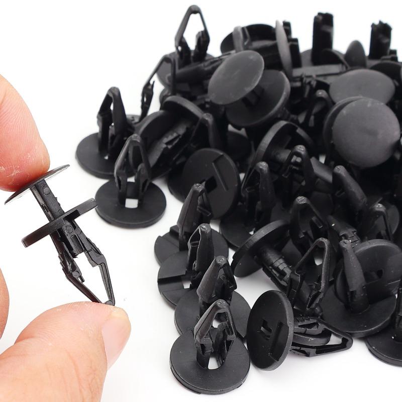 20-100Pcs Car Bumpers Clip Plastic Push Rivet Trim Clips Auto Clips Plastic Rivets for Ford Wheel Arch Linings Mudguard Buckles