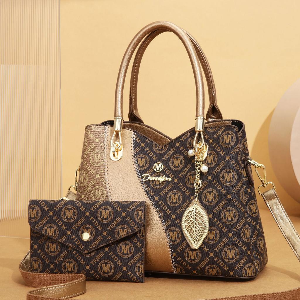 Premium bag fashionable new shoulder crossbody portable large capacity retro flower tote women bag