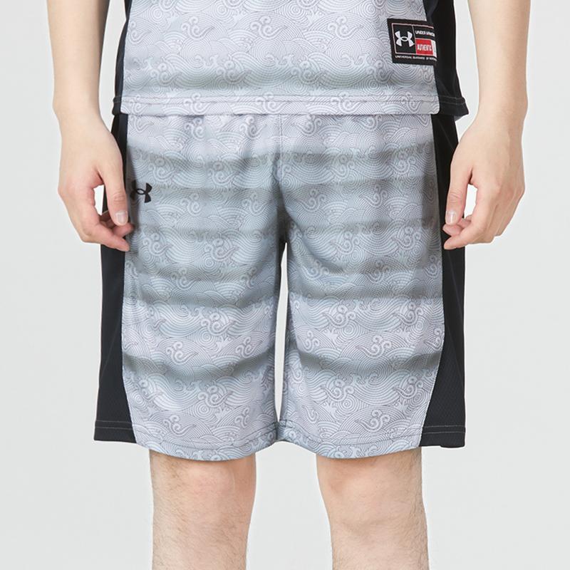 Under Armour Loose Fit Sleeveless Tank Top And Five-Point Shorts Casual Sports Set Men Sets 22500103-100+22500203-100