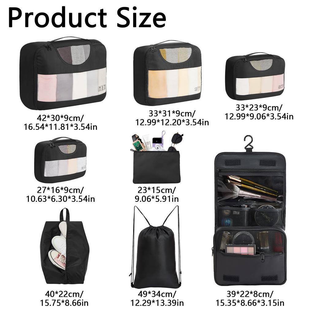 Premium Bags/travel bags/travel bags travel essentials luggage organizer bag sets suitable for luggage and laundry storageA-ZMT