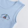 Three Guns Kids' Soft Cotton Mesh Round Neck Vest