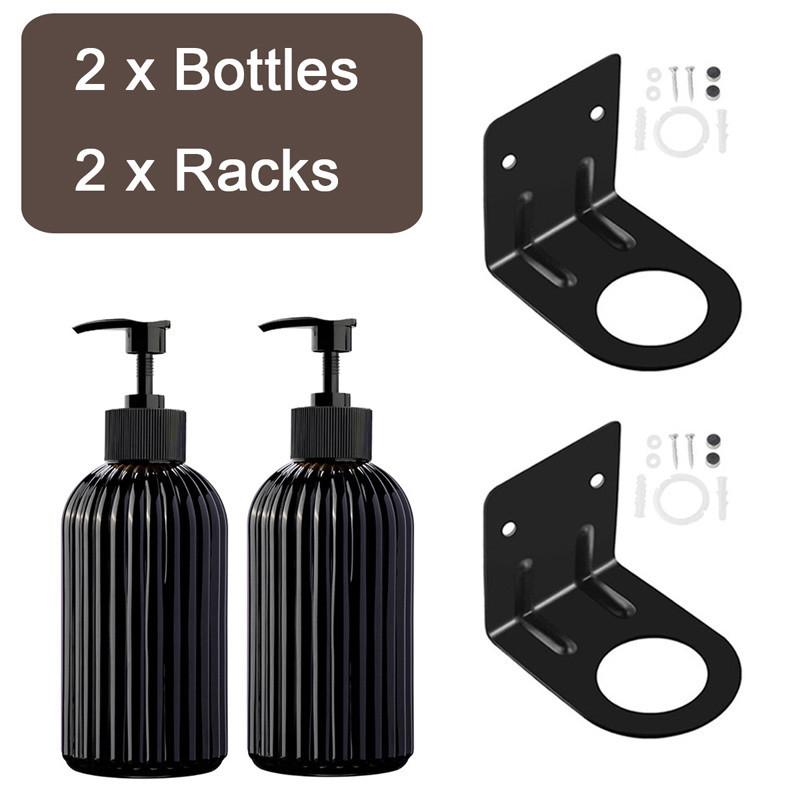 

Заправляемый дозатор мыла для полосок, настенный дозатор мыла для отеля, набор для дезинфекции рук, держатель для шампуня, кондиционера для душа style 2