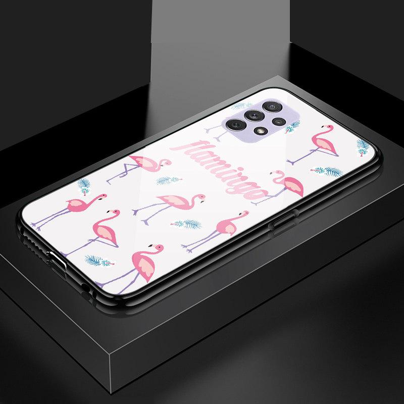 

Популярний глянцевий чохол Pink Flamingo Протиударний чохол із загартованого скла для Samsung Samsung S9 Plus