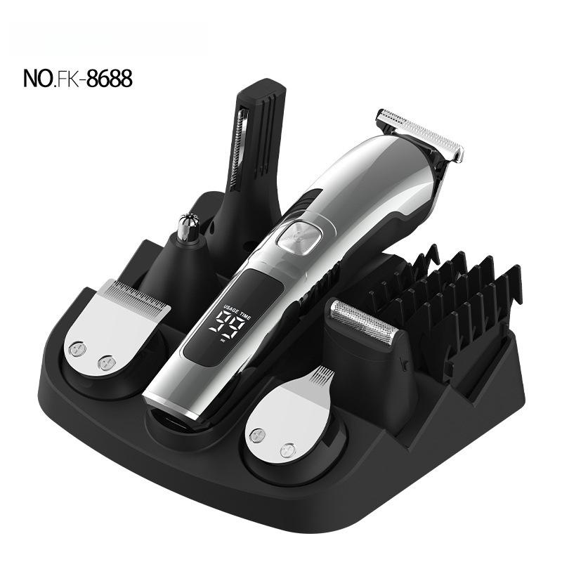 

Многофункциональный электрический набор для стрижки волос: Водонепроницаемый и готовый к карвингу для ухода за всем телом