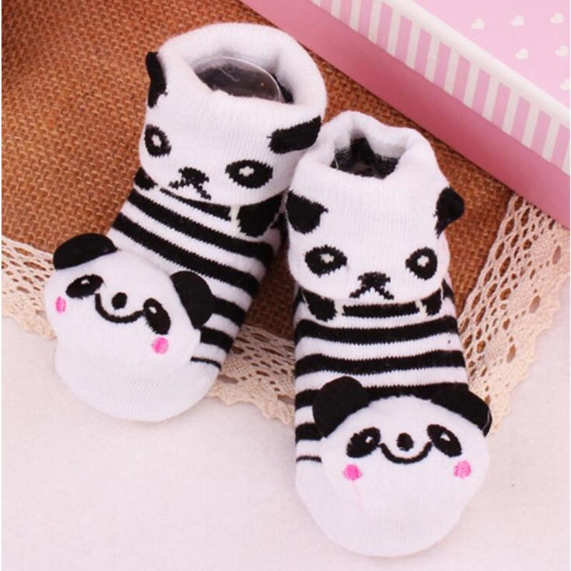 Baby Socks Toy Slipper Girls Boy Newborn Accessories Anti Slip Toddlers Gift Clothes Kids Infant Stuff Children With Bell Animal