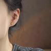 Elegant Amber Small Stud Earrings - 2025 Bestseller for Women