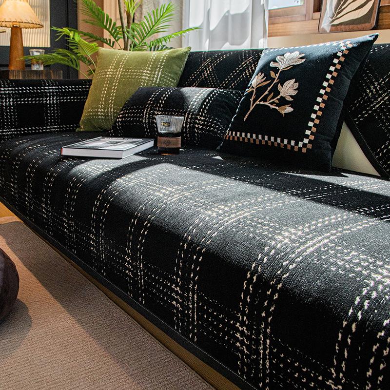 New Sofa Cushion, Universal In All Seasons, Non-Slip And Dirt-Resistant, Advanced Seat Cushion, Chenier Sofa Cover, Cloth Towel