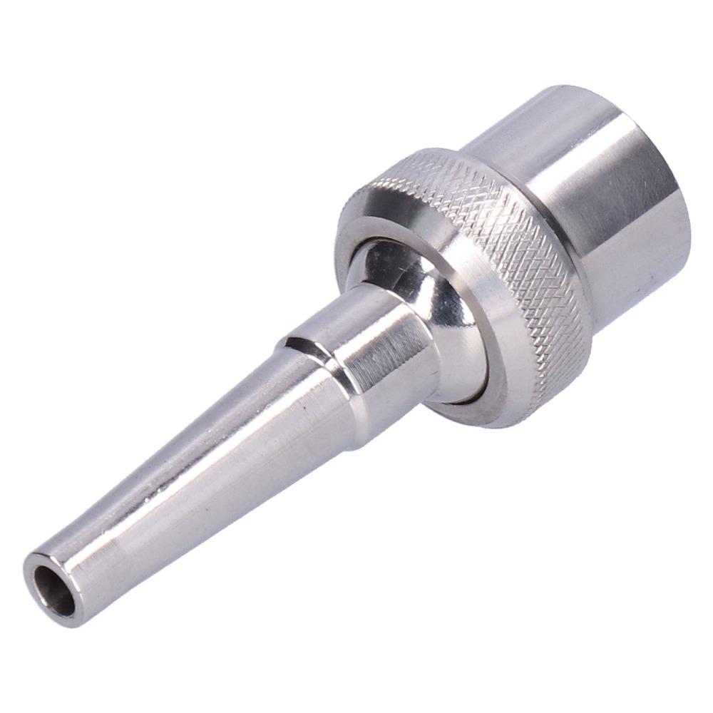 Stainless Steel Fountain Nozzle Silver Easy Installation Fountain Spray Head Adjustable G3/4 Female Thread
