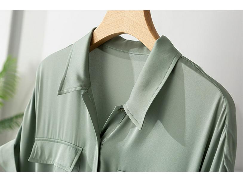 Women's Waist-Hugging Mulberry Silk Dress: Niche Summer Medium-Length Skirt