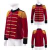 Kids Boys Circus Coat Ringmaster Costumes Deluxe Royal Guard Jacket Children Role Play Long Sleeves Tassels Drum Tops Tailcoat