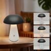 Touch-Activated Mushroom Lamp 3 Color Extended Illumination LED Table Lamp USB Rechargeable Dimmable Rechargeable Lamp