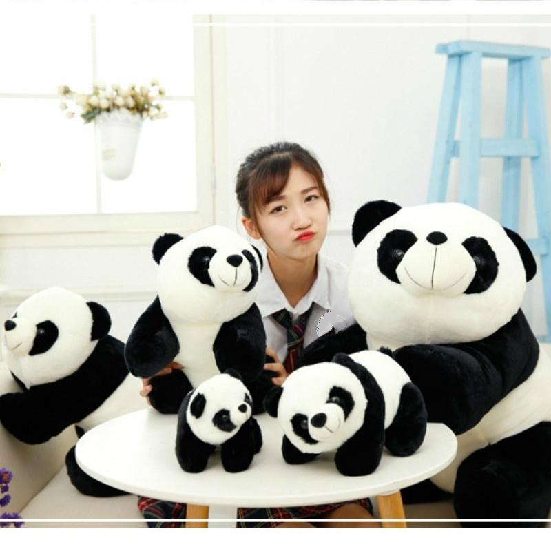 Plush Panda Cartoon Creative Soft Stuffed Animals Baby Lovely Gift Decoration