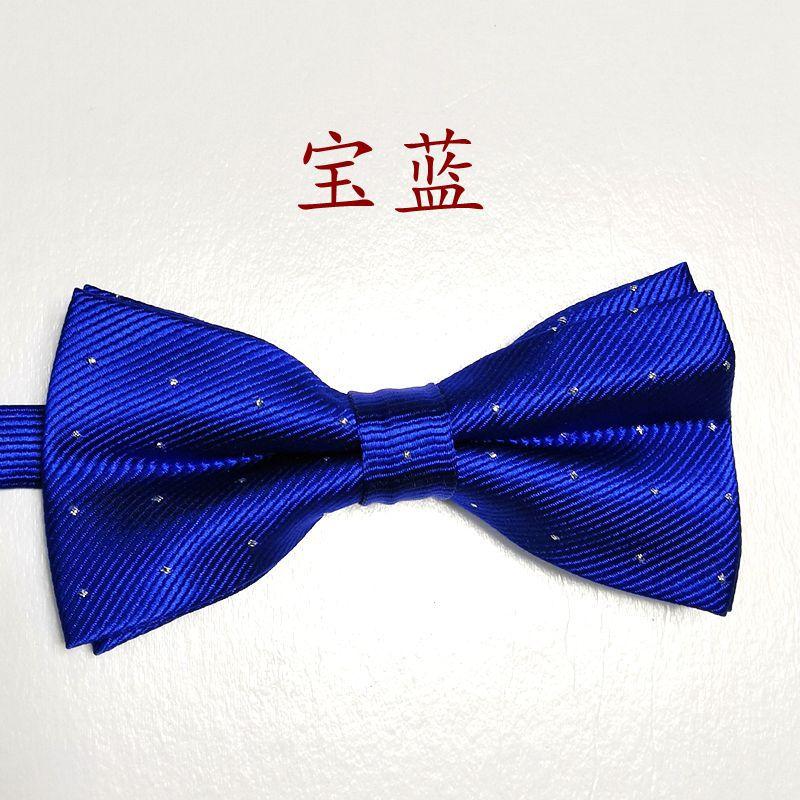 Papillon da Matrimonio da Uomo Abito a Pois Sposo Matrimonio Papillon Vestito Angolo Piatto Papillon Fibbia in Ferro Moda Business