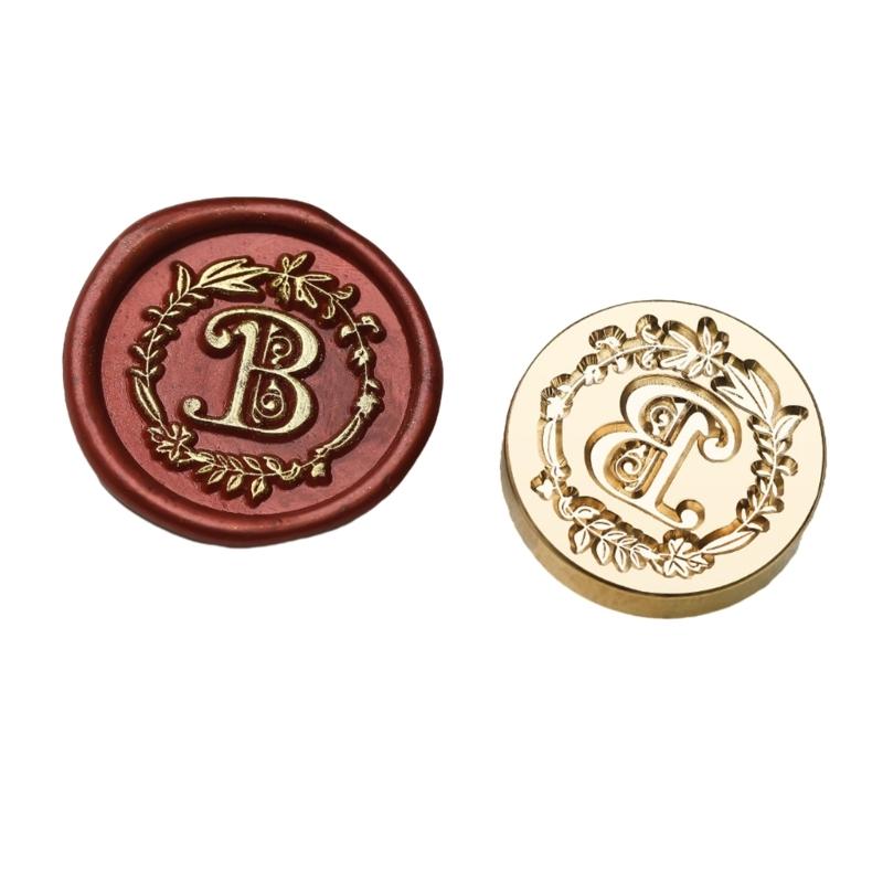 Capital A Sealing Wax Stamp Letter Series Wax Seal Stamp for Cards Scrapbooking Wedding Invitations Metal Seal Stamp