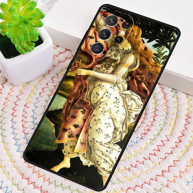 Birth of Venus Botticelli Classic Art Phone Case for Samsung Galaxy Note 10 Pro S26 Ultra S23 S24 FE S25 S21 S22 PLUS Cover