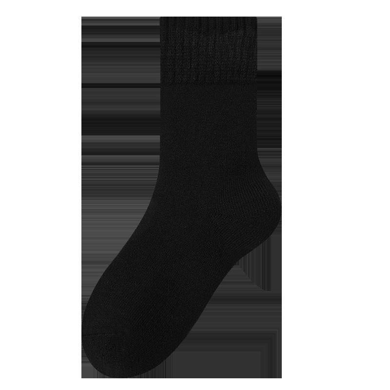 "Women's Plush Winter Socks - Velvet, Thick, Warm Mid-Tube Home & Sleep Socks"
