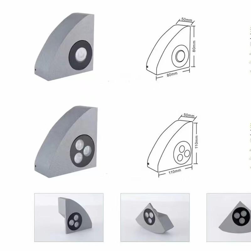Nu Feng LED Recessed Corner Step Light
