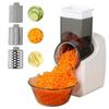 Râpe à fromage électrique, Trancheuse électrique multifonctionnelle, Trancheuse à légumes, Préparateur de salade, Robot ménager