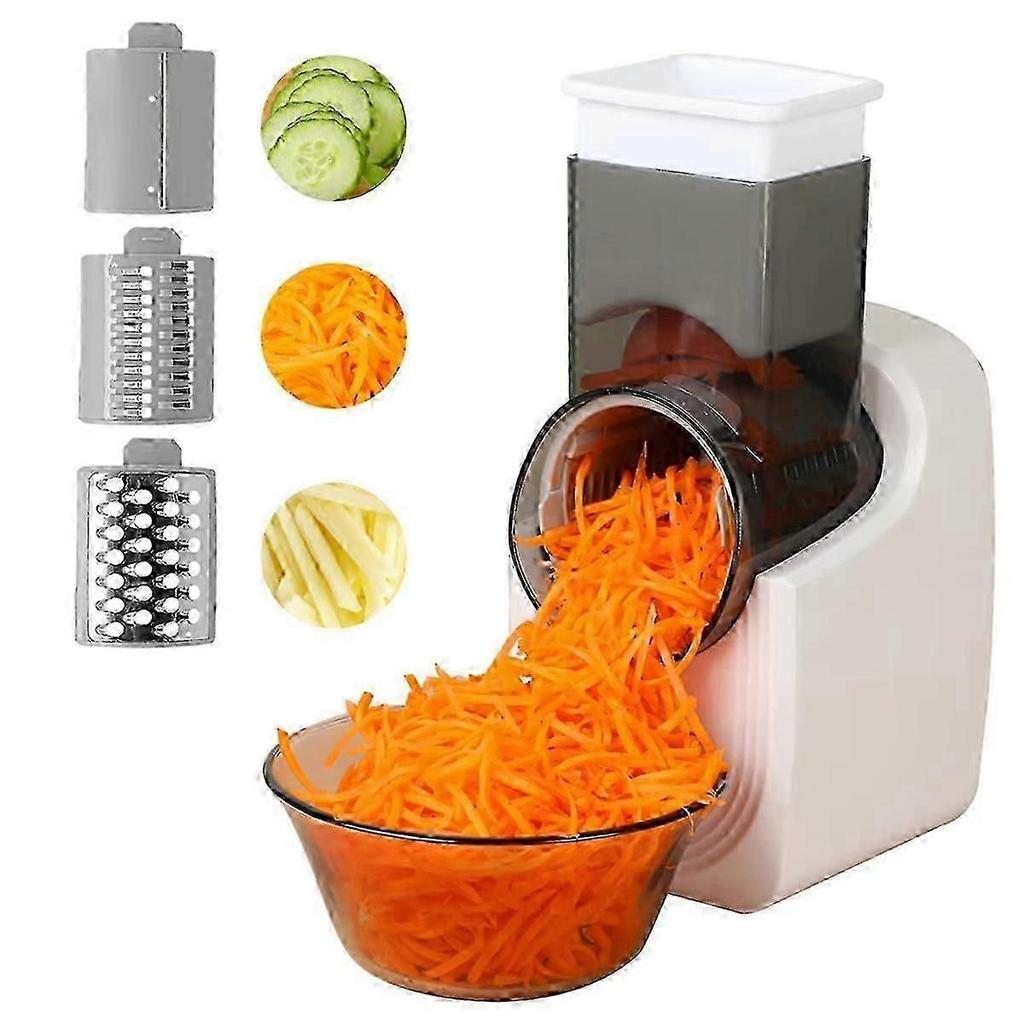 Electric Cheese Grater,Multifunctional Electric Slicer,Vegetable Slicer, Salad Maker,Food Processor