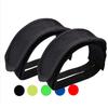 2Pairs Black Bike Pedal Clip Tape  for Fixed Gear, Road, MTB, BMX and Exercise Bikes Pedal