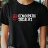 Democratic Socialist Rose Emblem Tee, Unisex Jersey Shirt, Activist Apparel, Political Statement T-Shirt, Gift for Progressives
