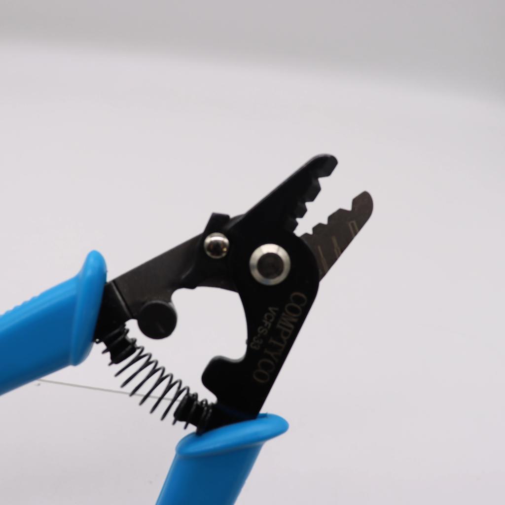1pc/5pcs COMPTYCO  VCFS-33 Three-port Fiber Optical Stripper Pliers Wire Strippers for FTTH Tools Optic Stripping Plier Tool
