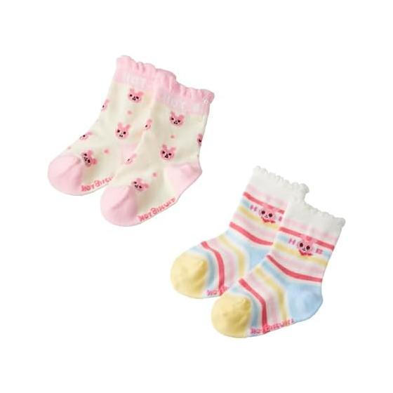 [MIKIHOUSE HOT BISCUITS] Socks Pack Boys Girls Baby Children s Clothing 74-9636-681