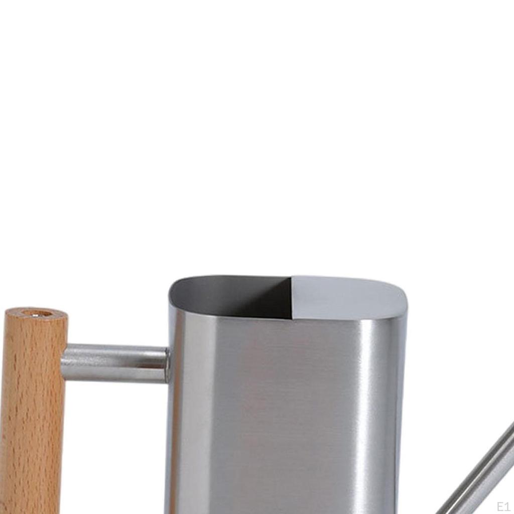 Stropitoare metalică de 500 ml cu mâner ergonomic și cioc lung, elegantă pentru grădină, jardinieră, interior