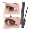 Cezanne Durable Curl Mascara 01 Black 5.0g Smudge-resistant Long Fiber-containing Double Comb Transparent Black Strong Curl