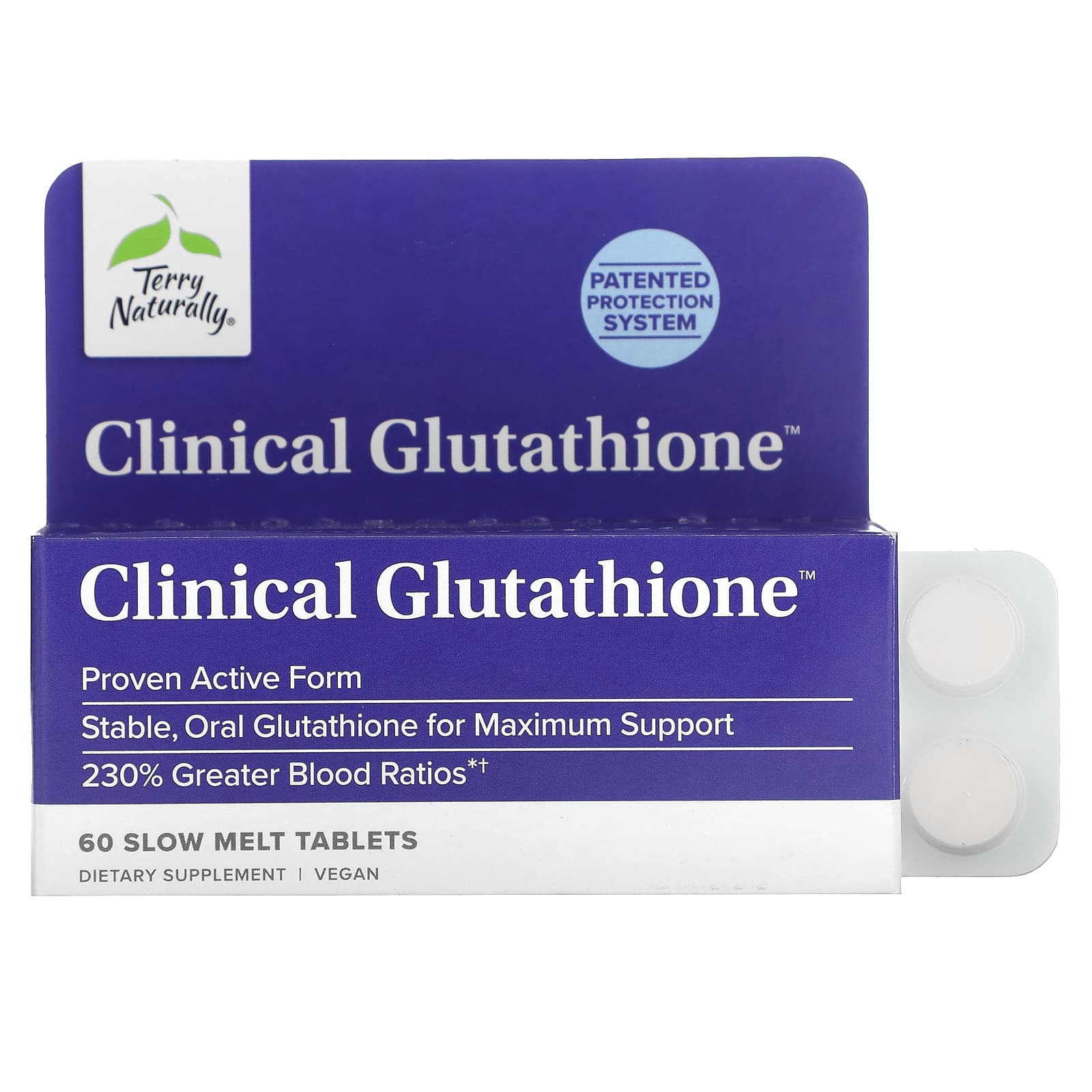 

Clinical Glutathione, Slow Melt Tablets 60 Tablets (150Mg per Tablet)
