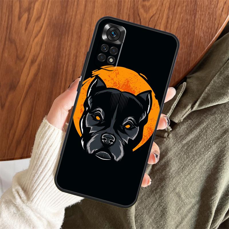 Pit Bull Lovely Dog Pitbull Case For Xiaomi Redmi Note 14 Pro 13 12 11 10 15 Pro Plus Redmi 15 C 13 10C 12C 14C 13C Cover