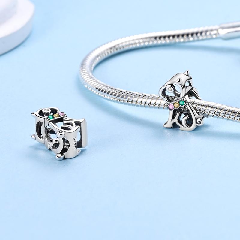 Copper Charms Angel Cross Butterfly Elves Pendants Beads Fit Original Bracelet Charm Diy Jewelry Gift For Woman