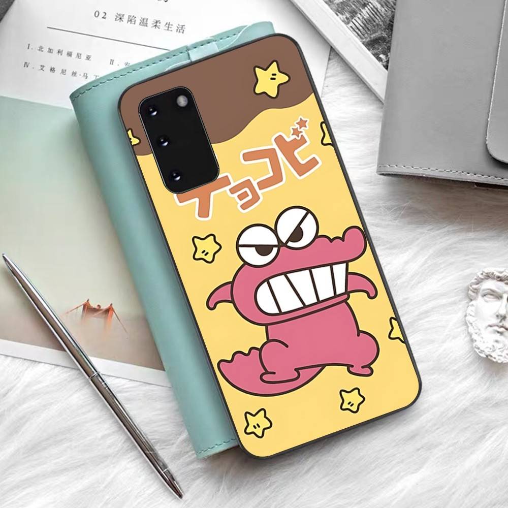 

C-Crayon S-Shin-chan Waniyama Phone Case For Samsung S 24 Fe 25 Ultra Plus 20 Lite 21 30 22 23 24 22 Ultra 5G Fundas Samsung S21Ultra