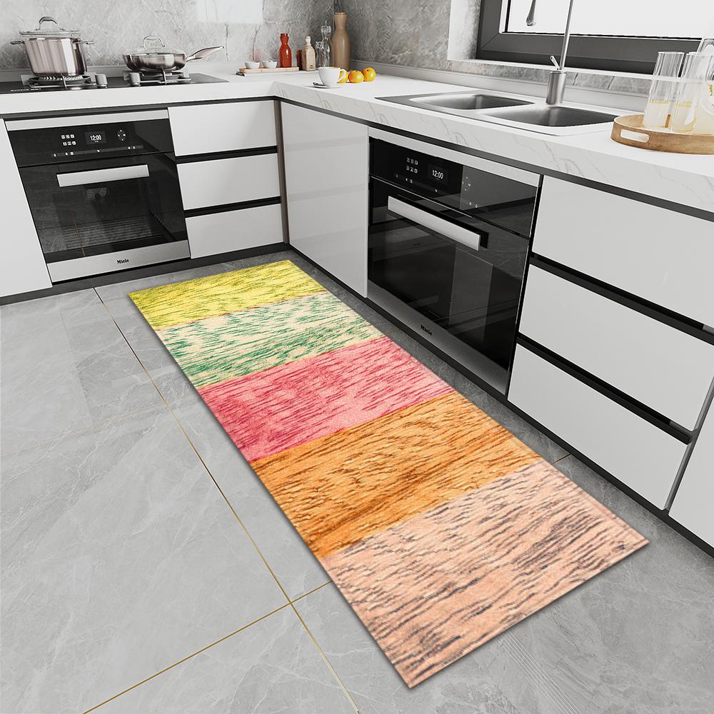 Home corridor porch door mat bedroom bedside living room carpet bathroom door absorbent non-slip mat