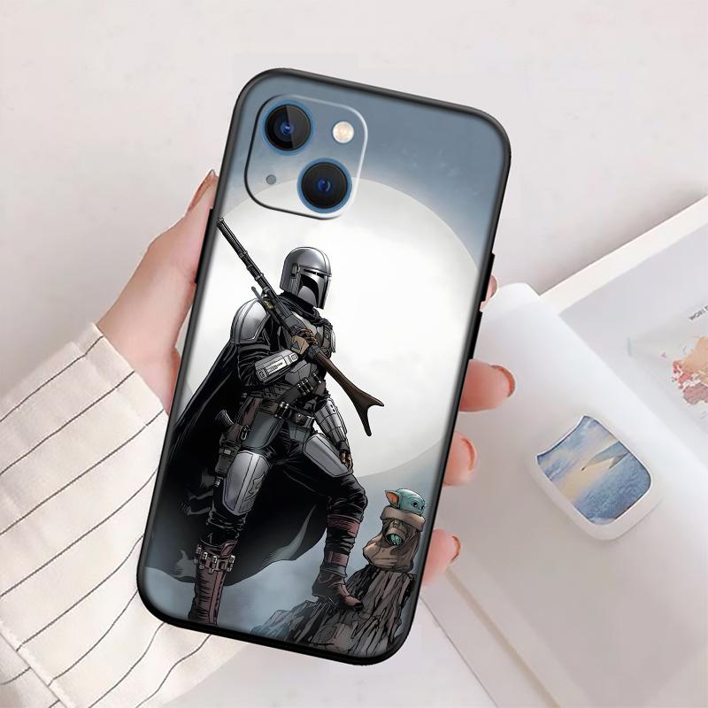 Star Wars Mandalorian New High-End Shell Phone Case for Redmi Note 10 11 12 Pro Max 10S 10C 10T 11A 11S 12S 12C