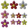 Keychain Pendant Small Flowers Shiny Rhinestone Sunflower Charm Key Chain Decorative Backpack Bag Accessories