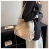 IELGY Fashionable All-Match Texture Commuter Shoulder Messenger Bag Large Capacity