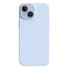 For iPhone 14/13 Case Ultra Thin Liquid Silicone+PC Anti-Scratch Phone Cover