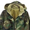 US ARMY 90s GEN Late GORE-TEX Woodland Camo ECWCS Old Mountain Parka Men's Used