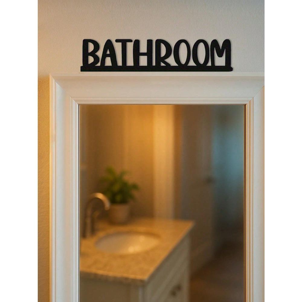 Metal Wall Art Decor Plaque Sign Home Office Kitchen Hanging Ornament