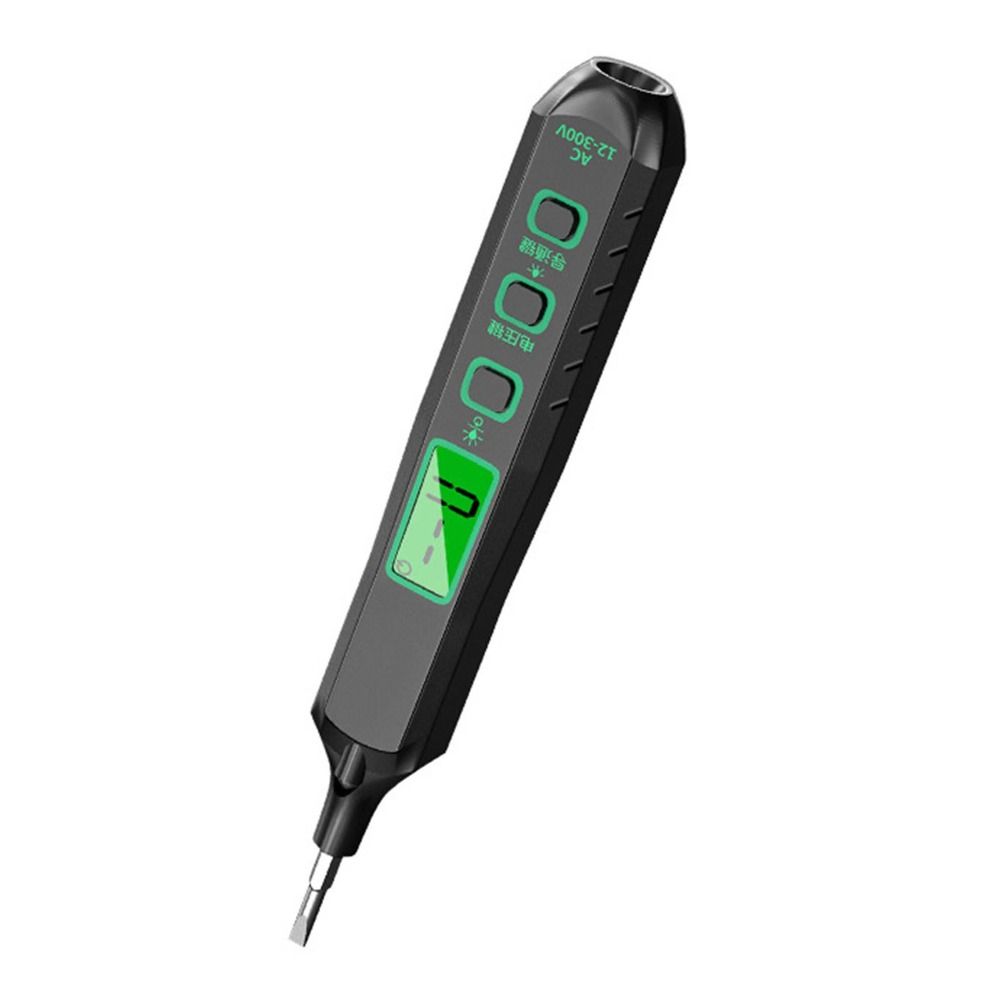 AC 12-300V Voltage Tester Portable Design Electric Tester Multifunction Testing Tool  Home Use