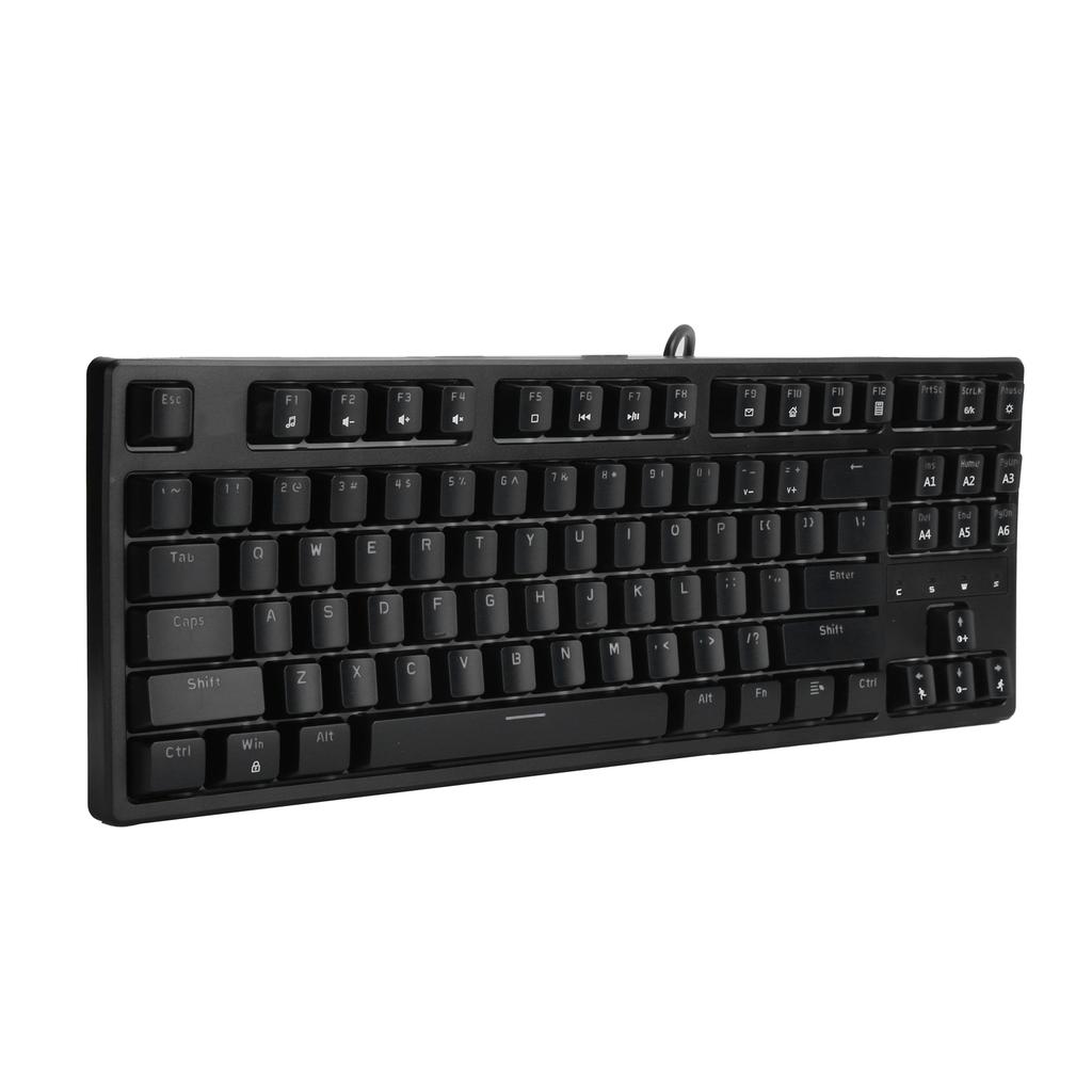 Daidai Computer Keyboard Wired Mechanical Red Shaft 87‑Keys STK130 for Game