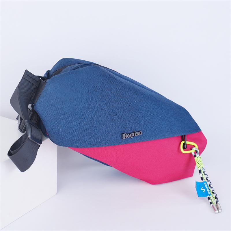 

Мужская деловая сумка-мессенджер из Оксфорда - Модная кроссбоди-слинг с большими карманами на молнии (Прочная нейлоновая рабочая/дорожная сумка) красный