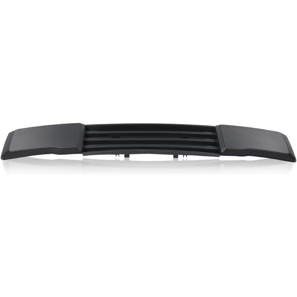 PIT66 Front Bumper & License Plate Bracket Mount Fascia Cover Compatible with Ford F150 Models w/o Block Heater & w/o Grille Shutters 2015-2017