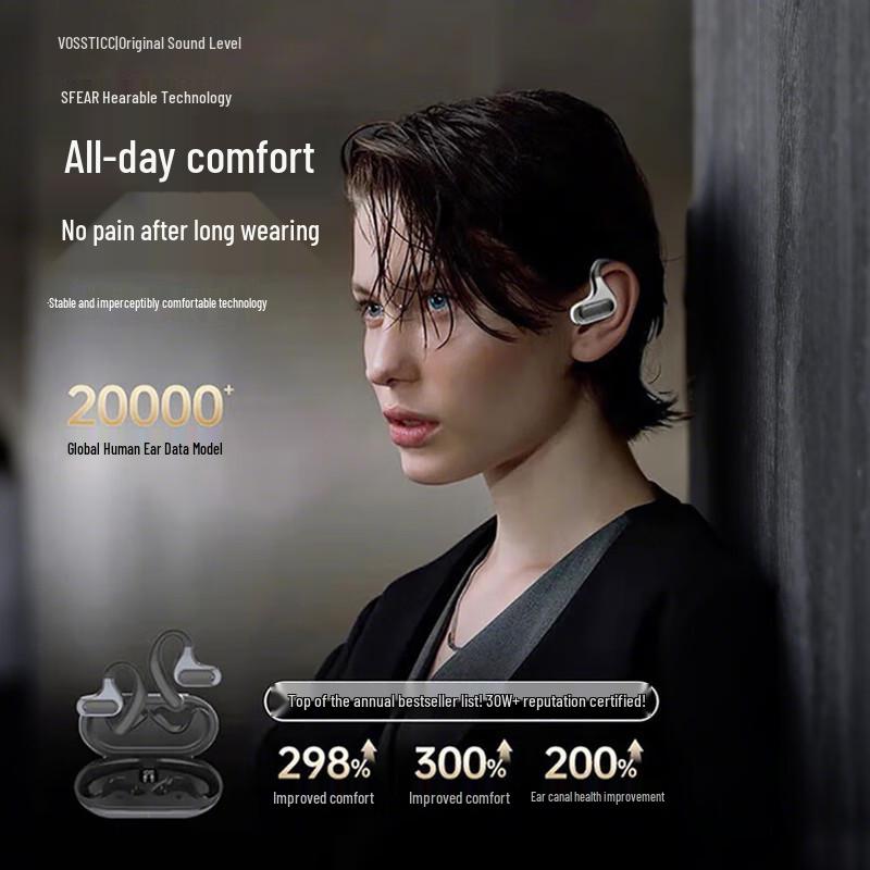 VOSSTICC F8 Flagship Open-Ear Bluetooth Headphones