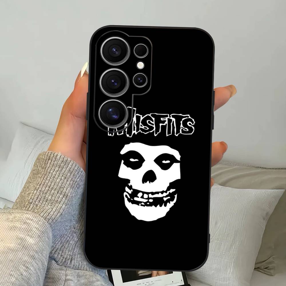 The M-Misfits G-Glenn Danzig Phone Case For Samsung S 24 Fe 25 Ultra Plus 20 Lite 21 30 22 23 24 22 Ultra 5G Fundas