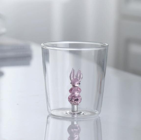 

3D Handmade Bubble Glass Three-Dimensional Shape Animal And Plant Shaped Heat-Resistant Borosilicate Cup for Drinks & Gifts 201-300ml