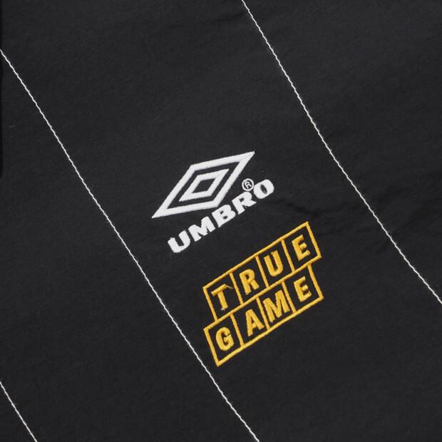 Umbro Crispy Taslan Short Sleeve Shirt Black Ur221Cjk58